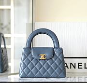 Chanel Mini Shopping Bag Blue AS4416 Size 13 × 19 × 7 cm - 1