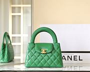 Chanel Mini Shopping Bag Green AS4416 Size 13 × 19 × 7 cm - 2