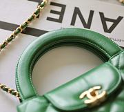 Chanel Mini Shopping Bag Green AS4416 Size 13 × 19 × 7 cm - 4