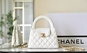 Chanel Mini Shopping Bag White AS4416 Size 13 × 19 × 7 cm - 2