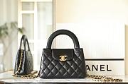 Chanel Mini Shopping Bag Black AS4416 Size 13 × 19 × 7 cm - 2