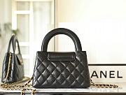 Chanel Mini Shopping Bag Black AS4416 Size 13 × 19 × 7 cm - 3