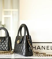 Chanel Mini Shopping Bag Black AS4416 Size 13 × 19 × 7 cm - 6