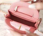 Chanel Mini Shopping Bag Pink AS4416 Size 8.5 × 12.5 × 4 cm - 2