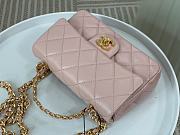 Chanel 23S Shiny Lambskin Pink AS4023 Size 20 x 15 x 5 cm - 2