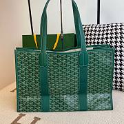 Goyard Villette Tote Bag MM Green Size 46x30x17cm - 6