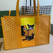 Goyard Villette Tote Bag MM Yellow Size 46x30x17cm - 6