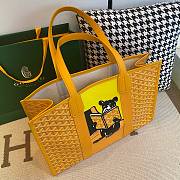 Goyard Villette Tote Bag MM Yellow Size 46x30x17cm - 5