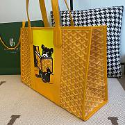 Goyard Villette Tote Bag MM Yellow Size 46x30x17cm - 4
