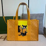 Goyard Villette Tote Bag MM Yellow Size 46x30x17cm - 3
