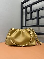 Loewe Flamenco Purse Bag In Mellow Nappa Lambskin Yellow 30x20x10.5cm - 2