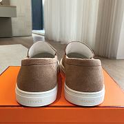 Hermes Game Slip-on Sneaker Beige - 6