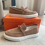 Hermes Game Slip-on Sneaker Beige - 4