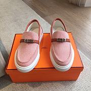 Hermes Game Slip-on Sneaker Pink - 2