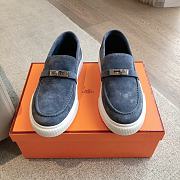 Hermes Game Slip-on Sneaker Blue - 4