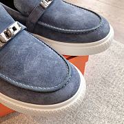 Hermes Game Slip-on Sneaker Blue - 5