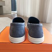 Hermes Game Slip-on Sneaker Blue - 3