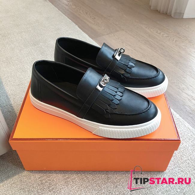 Hermes Sneaker Game Black - 1