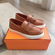 Hermes Sneaker Game Brown - 5