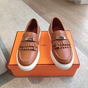 Hermes Sneaker Game Brown - 4