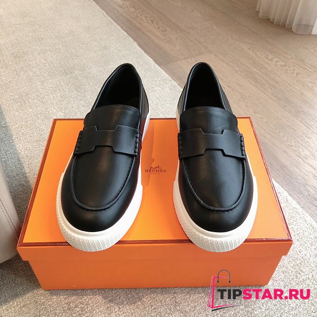 Hermes Ike Slip-on Sneaker Black - 1