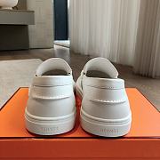 Hermes Ike Slip-on Sneaker White - 5