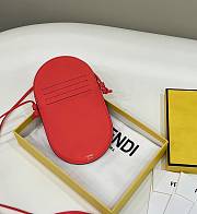 Fendi O'Lock Phone Pouch Red - 4