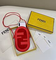 Fendi O'Lock Phone Pouch Red - 6