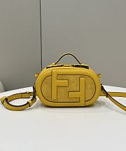 Fendi Mini O'Lock Camera Case Yellow 21x12.5x7cm - 1