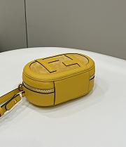 Fendi Mini O'Lock Camera Case Yellow 21x12.5x7cm - 4