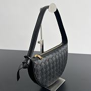 Bottega Veneta Mini Sunrise Black 23x15x4cm - 3