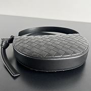 Bottega Veneta Mini Sunrise Black 23x15x4cm - 4