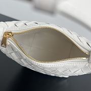 Bottega Veneta Candy Wallace White 17x13.5x11.5cm - 6