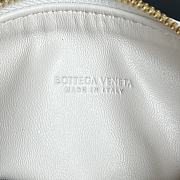 Bottega Veneta Candy Wallace White 17x13.5x11.5cm - 2