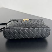 Bottega Veneta Bang Bang Vanity Case Black 22x12.5x5cm - 3