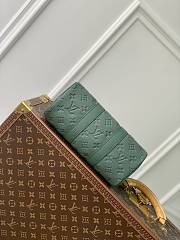 LV Keepall Bandoulière 25 Dark Green M24432 25x15x11cm - 4