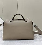 Fendi By The Way Medium Dove Gray Calfskin Bag 27x13x15cm - 6