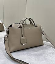 Fendi By The Way Medium Dove Gray Calfskin Bag 27x13x15cm - 2