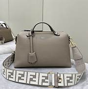 Fendi By The Way Medium Dove Gray Calfskin Bag 27x13x15cm - 3