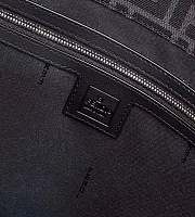 Fendi FF Motif Jacquard Tote Bag Black 42x18x36.5cm - 6
