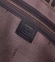 Fendi FF Motif Jacquard Tote Bag Brown 42x18x36.5cm - 6