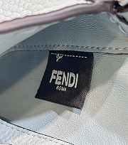 Fendi Baguette Mini Acid Light Blue Selleria Bag 20x13x5cm - 4