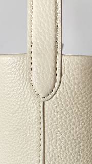 The Row Small N/S Park Tote in Leather White 25x22x12cm - 6