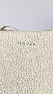 The Row Small N/S Park Tote in Leather White 25x22x12cm - 5