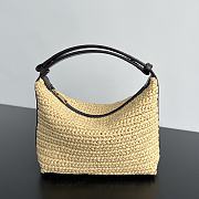 Bottega Veneta Mini Wallace Raffia Crochet 20x13x9.5cm - 1