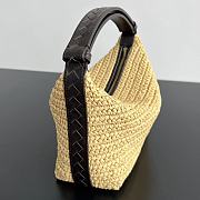 Bottega Veneta Mini Wallace Raffia Crochet 20x13x9.5cm - 5