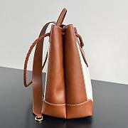 Bottega Veneta Large Andiamo Backpack Natural/ Light Wood 48x40x20cm - 5