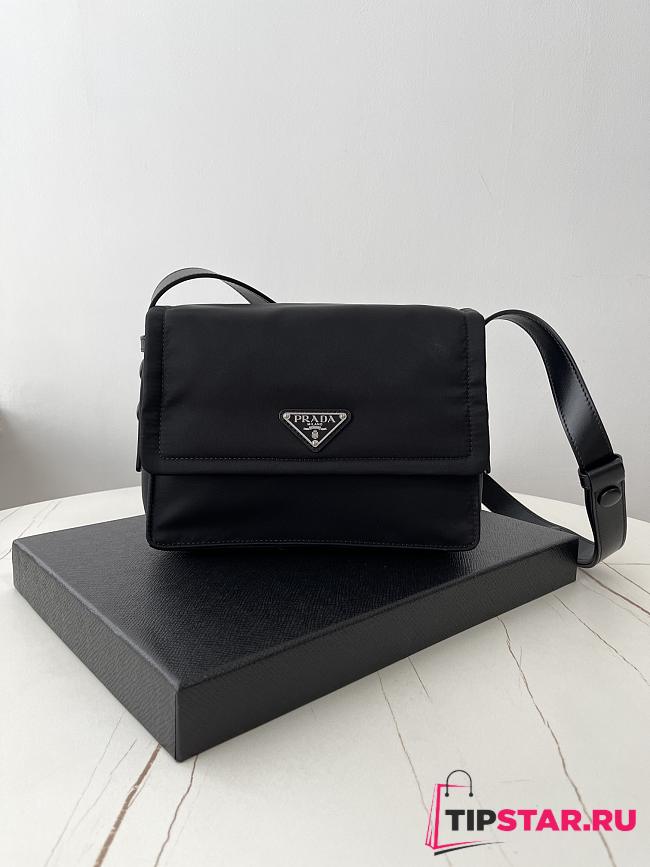 Prada Small Padded Re-Nylon Shoulder Bag 23×16×11cm - 1