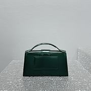 Jacquemus Le Grand Bambino Large Flap Bag Dark Green 24x13x7cm - 5