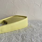 The Row Half Moon Bag in Leather Yellow 21×6×13.5cm - 2